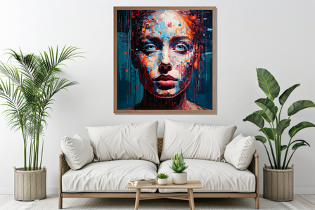 De vrouw met de blauwe ogen