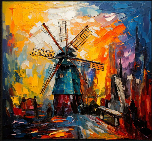 Surrealistische Molen