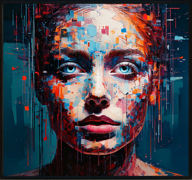 De vrouw met de blauwe ogen