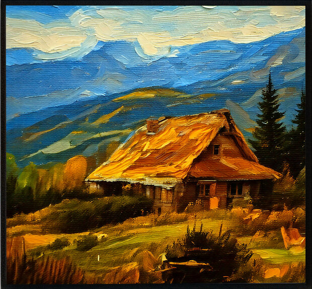 Jachthuis in de Alpen