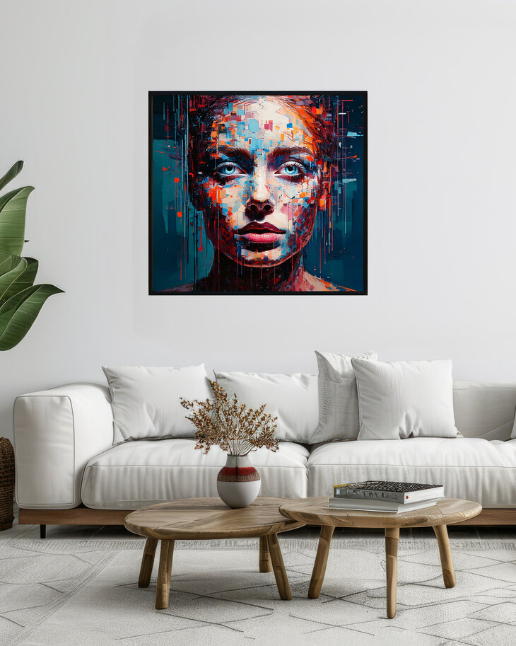 De vrouw met de blauwe ogen