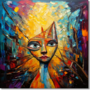 Surrealistische Kat